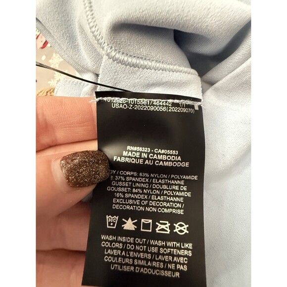 Nike Zenvy Gentle Support High Waist 7/8 Leggings M Medium Blue Women NWT $100 - Picture 9 of 10